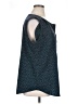 LYS 100% Polyester Teal Sleeveless Blouse Size 1X - photo 4