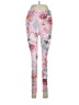 Assorted Brands Floral Pink Leggings Size M - photo 1