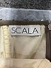 Scala 100% Silk Metallic Silver Cocktail Dress Size S - photo 7