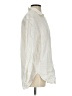 Zara Ivory Long Sleeve Button-Down Shirt Size S - photo 4