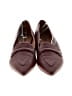 Nordstrom Rack Burgundy Flats Size 9 - photo 2
