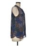 Daniel Rainn 100% Polyester Blue Sleeveless Blouse Size M (estimated) - photo 4