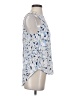 Monday Fun 100% Cotton Blue Sleeveless Blouse Size S - photo 4
