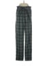 Free People Plaid Green Casual Pants Size 0 - photo 1