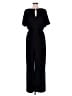 Vince Camuto Solid Black Jumpsuit Size M - photo 2