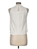 Freebird 100% Rayon Ivory Sleeveless Blouse Size M - photo 2