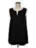 Attitudes by Renee Black Sleeveless Blouse Size M - photo 1
