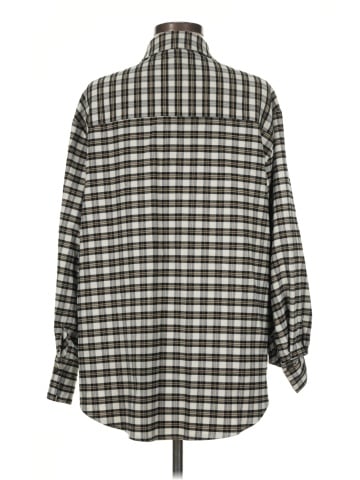 Topshop Long Sleeve Button-Down Shirt (view 2)