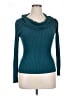 It's Our Time Teal Long Sleeve Turtleneck Size XL - photo 1
