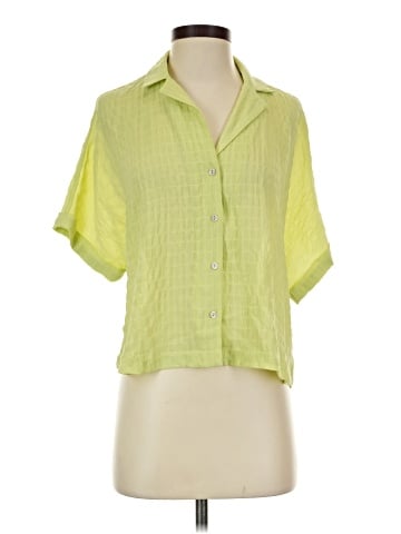 Rose + Olive Short Sleeve Blouse (view 1)