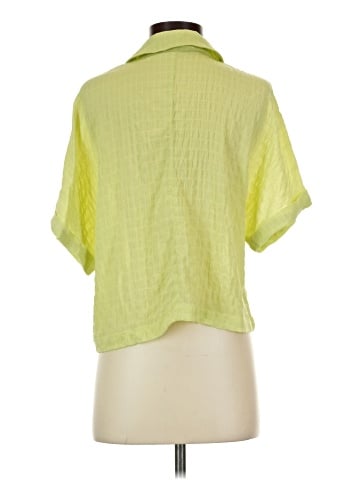 Rose + Olive Short Sleeve Blouse (view 2)