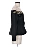 Boston Proper Solid Black Blazer Size 2 - photo 4