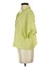 Rose + Olive Green Short Sleeve Blouse Size S - photo 5
