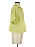 Rose + Olive Green Short Sleeve Blouse Size S - photo 4