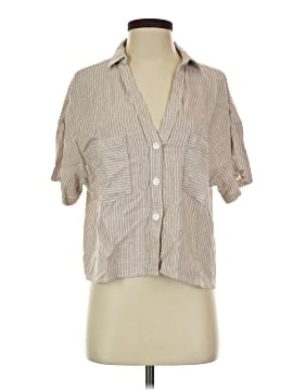 Laundry By Shelli Segal 3/4 Sleeve Button Down Shirt