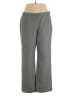 Collections for Le Suit 100% Polyester Chevron-herringbone Gray Dress Pants Size 16 - photo 1