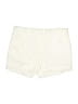Cremieux Solid Ivory Shorts Size 12 - photo 1
