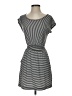 Assorted Brands Stripes Gray Casual Dress Size S - photo 1
