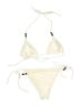 Unbranded Solid Ivory Two Piece Swimsuit One size - photo 1