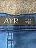 AYR 100% Cotton Color Block Blue Jeans Size 28 waist - photo 4