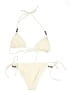 Unbranded Solid Ivory Two Piece Swimsuit One size - photo 2