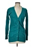 Vanity 100% Cotton Teal Cardigan Size L - photo 1