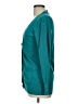 Vanity 100% Cotton Teal Cardigan Size L - photo 5