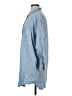 Universal Thread 100% Cotton Blue Long Sleeve Button-Down Shirt Size M - photo 5