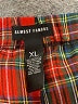 Almost Famous Plaid Red Casual Pants Size XL - photo 4