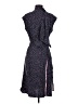 Coach 100% Silk Polka Dots Blue Casual Dress Size 2 - photo 2