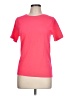 Fabletics Solid Pink Short Sleeve T-Shirt Size L (estimated) - photo 1