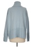 Athleta Solid Blue Turtleneck Sweater Size M - photo 2