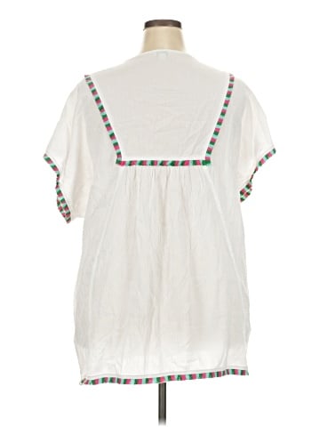 J.Crew Factory Store Short Sleeve Blouse (view 2)