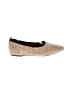 Linea Paolo 100% Leather Animal Print Tan Flats Size 9 1/2 - photo 1