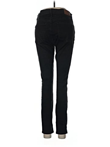 Madewell 9" Mid-Rise Skinny Jeans in ISKO Stay Black&trade; (view 2)