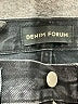Denim Forum 100% Organic Cotton Black Jeans Size 26 waist - photo 7