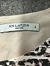 MM. LaFleur 100% Polyester Silver Short Sleeve Blouse Size S - photo 7