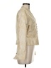 Kay Unger Gold Silk Blazer Size 8 - photo 4