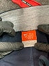 Nike 100% Polyester Solid Blue Track Pants Size M - photo 7