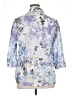 Coldwater Creek Print Blue 3/4 Sleeve Button-Down Shirt Size 1X - photo 2