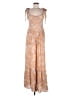 Jessica Simpson Paisley Orange Jumpsuit Size M - photo 1