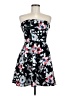 Express Floral Black Cocktail Dress Size 6 - photo 1