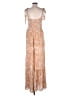 Jessica Simpson Paisley Orange Jumpsuit Size M - photo 2