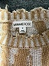 Minnie Rose Metallic Tan Pullover Sweater Size S - photo 7