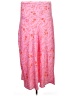 Arula 100% Polyester Paisley Pink Casual Skirt Size 1X Plus - photo 1