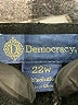 Democracy Chevron-herringbone Gray Jeans Size 22 - photo 4