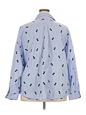 Karl Lagerfeld Paris Long Sleeve Blouse (view 2)
