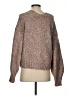 French Connection Tweed Brown Pullover Sweater Size S - photo 2