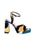 STAUD 100% Other Blue Sandals Size EU 37 1/2 - photo 1