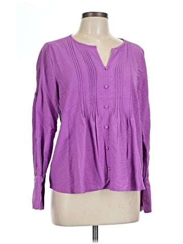 Simply Vera Vera Wang Long Sleeve Blouse (view 1)